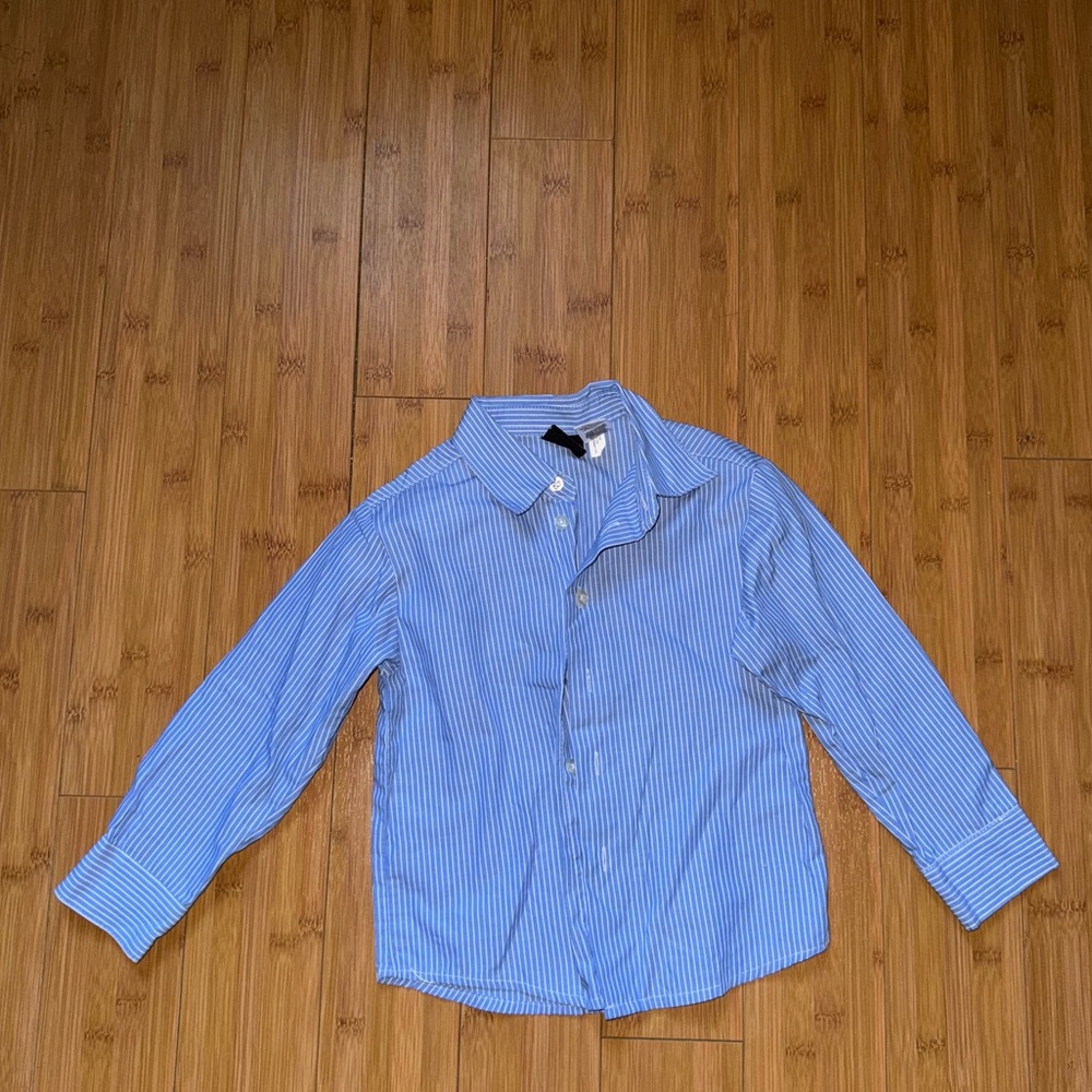 Blue Striped kids Shirt